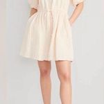 Old Navy Waist-Defined Puff-Sleeve Mini Dress | Photo 0