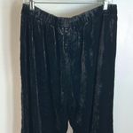 J.Crew  Peyton Black Velvet Pull On Pants Photo 5
