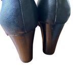 Tahari Felix Leather Heeled Boots Black Sz 11 Photo 2