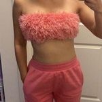 Only Fuzzy bikini bandeau. Top . S Photo 0