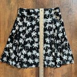 YESSICA black & white palm tree flounce skirt, size S Photo 4