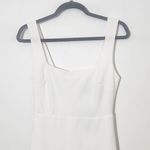Lulus  White Square Neck Sleeveless Midi Dress NWT Size Small Photo 4