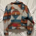 Boutique Women's Multicolor Patterned Jacket Photo 1