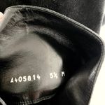 Stuart Weitzman Black Suede Hidden Wedge Below Knee Tall Boots Size 5.5M Photo 9