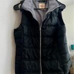 Authentic American Heritage  Black Puffer Vest with Gray Interior Photo 0