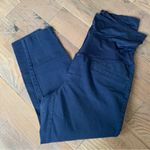 Gap  Maternity Navy High-Waisted Skinny Ankle Pants Size 16 Regular Photo 8