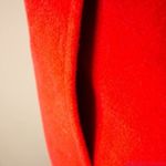 Larry Levine NWT women's wool blend red funnel neck coat, size M Photo 15