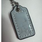 Coach Signature Gray Wristlet Pouch with mini hang tag 7”x4.5” Photo 5