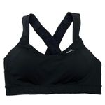 Brooks  Women's Size S ? Sports Bra Uplift Crossback Black No Padding Stretch Photo 1