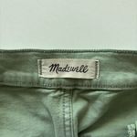 Madewell The Emmett Wide-Leg Crop Pant: Welt Pocket Edition 30 X 27 Pistachio Photo 4
