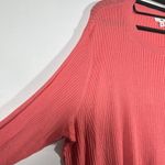 BP NWOT  Size 3X Women's Salmon Pink Ribbed Knit Top Photo 1