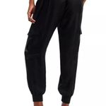 Cinq à Sept Women's Gile Pants Nwot spring revolve party $300 black satin cargo Photo 4