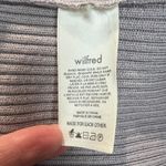 Wilfred Aritzia Sweater Small Cropped Turtleneck Merino Wool Ribbed Pullover S Purple Photo 9