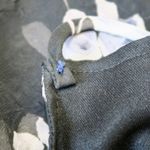 Vintage 90s Jalate Floral Mini Slip Dress Black Size XS Photo 7