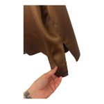 Vintage Bronze Satin Tank Top Plus Size 24W Minimalist Evening Cocktail Style Brown Photo 3