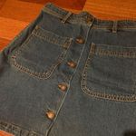 ZARA 🆕 | Denim A Line Skirt Jeans Pockets Photo 1