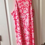 Lilly Pulitzer Cane Coral Crab Kyleigh swing dress MSRP $108 Photo 2
