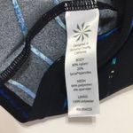 Athleta  • Crossback Swim Tankini Top Size Small Black and Blue Photo 3