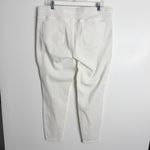 J. Jill White Denim Leggings Skinny Fit Super Stretchy Casual Size 18 Comfort Photo 1