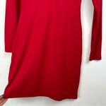 Babaton NWOT Aritzia Contour Polo Dress Sz Small Red Long Sleeve Photo 9