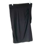 MM.LaFleur M.M. Lafleur The Soho Black Ruched Skirt size XL Photo 6