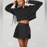 Alo Yoga Aces Tennis Pleated Skirt with inner Short in Black, Size XS, NWT Photo 12