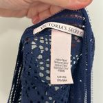 Victoria's Secret  Small Blue Off Shoulder Lace Bralette Crop Top Photo 4