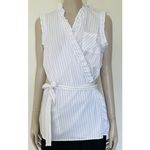 Gap Sleeveless Ruffle Surplice Wrap Top NWT! Photo 11