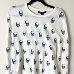 Skull Cashmere Skull‎ Cashmere white cotton kalissa skull long sleeves tee shirt size XS Photo 1