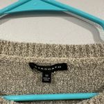 Staccato  Gray Blue Yellow Striped Crewneck Sweater Medium M Photo 3