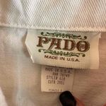 PADO Vintage Embroidered Floral 80s Sportswear Jean Jacket Size Small Photo 6