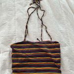 Allegra K Never worn:  colorful striped crop top Photo 0