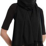 Womens Winter Scarf Cashmere Feel Pashmina Shawl Wraps Soft Warm Blanket Scarves for Women Photo 1
