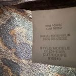 Equipment  Femme blouse size XS/TP silk cheetah animal print boho modest office Photo 2