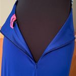 Morgan & Co. Blue Halter Prom Gown Size undefined Photo 8