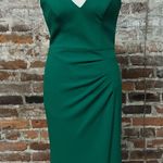 XScape Formal Evening Gown Women's Size 6 Green Maxi Dress Wedding Party Photo 11