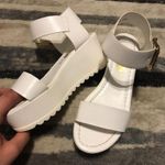 Rue 21 White Platform Heels Photo 0