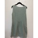 Lungo L'Arno 100% linen dress made in Italy pale green size M sleeveless Size M Photo 5