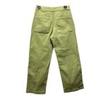 Madewell womens Emmett wide leg sage green Jeans Size 26 Petite Photo 1