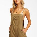 Billabong ✨ Wild Pursuit Short Sz Large Sage Overalls✨ Photo 1