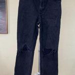 Abercrombie & Fitch  The ‘90s Straight Ultra High Rise Jean Black  Size 2 26 Photo 1