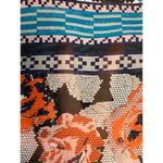 Wet Seal  Women's Floral V Neck Tie Balloon Sleeve Blouse Multicolor Size 1X Photo 3