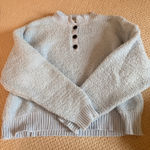 LA Hearts  Blue Sweater Photo 0