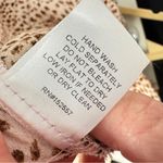 Kittenish  Brown Animal Print Coverall Romper Womens XL Beachy Summer Casual Photo 7