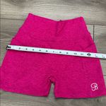 Bombshell sportswear  High Rise Scrunch Butt Side Pocket Pink Shorts Size XS Photo 8