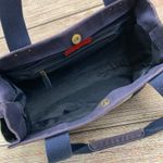 Tommy Hilfiger  Lobster Print‎ Tote Bag [2014] Canvas Blue Cream Button Purse Photo 9