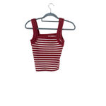 Aerie Women's Red & White Striped Tank Top XS Photo 8