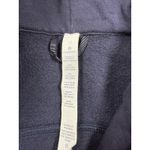 Lululemon Hoodie Womens 12 Blue Full Zip Floral Sleeve Thumb Holes Sweatshirt Photo 2