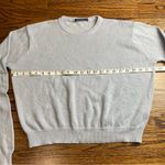Brandy Melville Light Blue Crewneck Sweater Photo 2