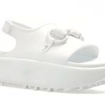 Gucci  Horsebit Flatform Sandal White Photo 0